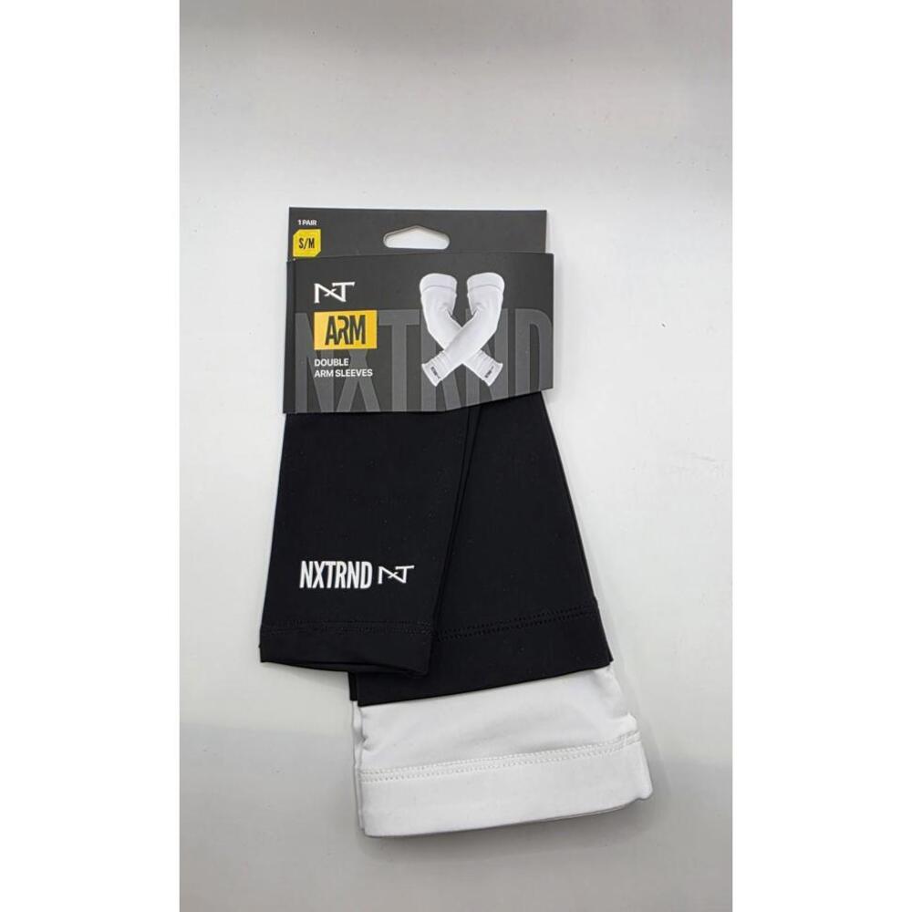 NXTRND Double Arm Sleeves Two Tone Black Small Medium